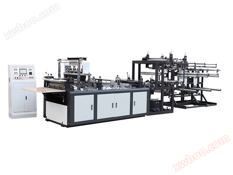 Icke-vävda blixtlås påse maskin