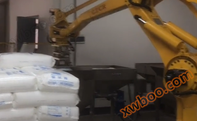 Robot d'alimentation de dépilage